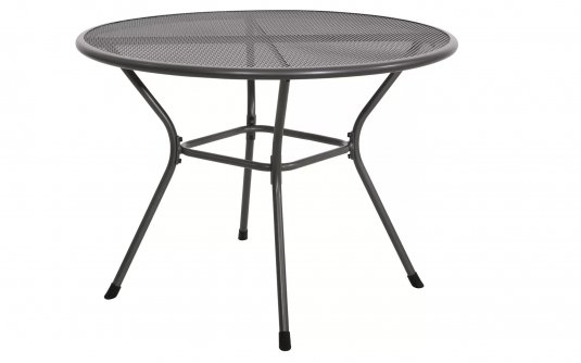 Okrągły stół 90 cm stalowy siatka NORDIC ogrodowy na taras Okrągły stół 90 cm stalowy siatka NORDIC ogrodowy na taras