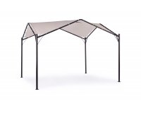 Pawilon ogrodowy 3,5x3,5 m stal antracyt DOME bizzotto