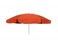 Parasol aluminiowy okrągły 200 cm VANTE ceglany