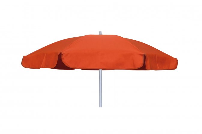 Parasol aluminiowy okrągły 200 cm VANTE ceglany