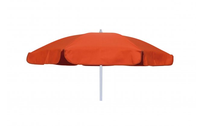 Parasol aluminiowy okrągły 200 cm VANTE ceglany