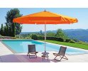 Ośmiokątny parasol aluminiowa noga kolory czaerwony zółty niebieski pomarancz krem śr. 400 cm