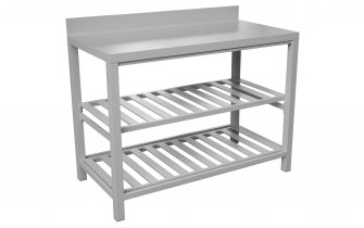 Moduł kuchenny CUCI 120×61 cm otwarty –szerobeżowy