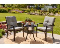 Zestaw kawowy grillowy aluminiowy czarny ROSARIO Hartman