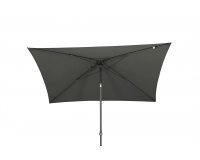 Parasol z nogą centralną 200x250 cm OASIS 45O Antracyt