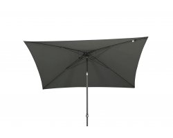 Parasol z nogą centralną 200x250 cm OASIS 45O Antracyt