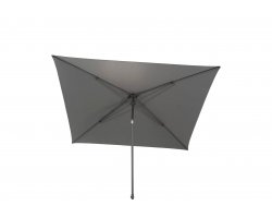 Antracytowy Parasol noga centralna pochylany 250x250 AZZURRO 4SO