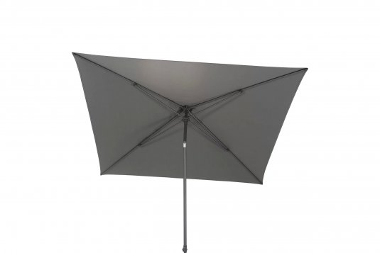 Antracytowy Parasol noga centralna pochylany 250x250 AZZURRO 4SO