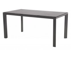 Aluminiowy stół ogrodowy antracytowy z blatem ceramicznym MOJITO 160