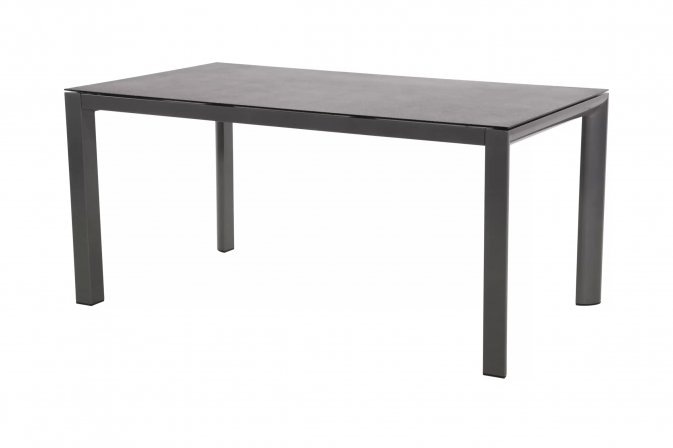 Aluminiowy stół ogrodowy antracytowy z blatem ceramicznym MOJITO 160