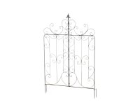 Płotek metalowy retro prowansalski ogrodowy wbijany BRĄZ METALICZNY Mandi