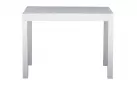 Biały SPALATO stół ogrodowy aluminiowy rozkładany 104–208×75