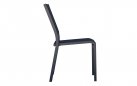 POLA krzesło ogrodowe aluminium i tekstylina 46×59×86 czarne 