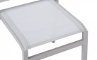POLA krzesło ogrodowe aluminium i tekstylina 46×59×86 jasnobeżowy
