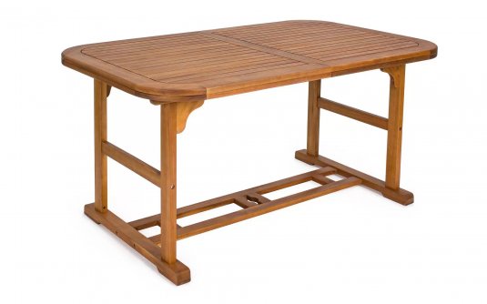 Rozkłądany stół z drewna akacji 150-200 cm NOEMI bizzotto