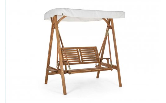 Huśtawka ogrodowa z drewna akacji NOEMI bizzotto Huśtawka ogrodowa z drewna akacji NOEMI bizzotto