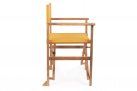 Skłądane krzesło reżyserskie z drewna akacji NOEMI bizzotto siedzenie ŻÓŁTE