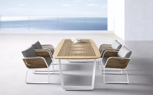 BIAŁY/TEAK Dostępny