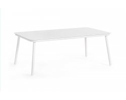 Stolik na taras aluminiowy biały PARDIS bizzotto