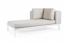Biała sofa podwójna modułowa nowoczesna na taras MATRIX bizzotto