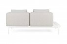 Biała sofa podwójna modułowa nowoczesna na taras MATRIX bizzotto