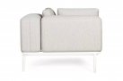 Biała sofa podwójna modułowa nowoczesna na taras MATRIX bizzotto