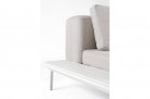 Biała sofa podwójna modułowa nowoczesna na taras MATRIX bizzotto