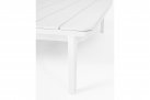 Biały stolik kwadratowy nowoczesny na taras MATRIX bizzotto