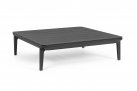 Szary stolik kwadratowy nowoczesny na taras MATRIX bizzotto