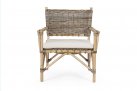 Fotel kawowy z rattanu do ogrodu zimowego TARIFA bizzotto