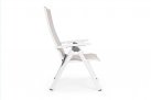 Fotel pozycyjny aluminiowy ogrodowy biały CRUISE bizzotto