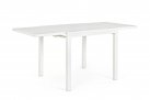 Rozkładany stół ogrodowy aluminiowy biały 83-166 PELAGIUS bizzotto