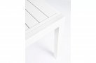 Rozkładany stół ogrodowy aluminiowy biały 83-166 PELAGIUS bizzotto