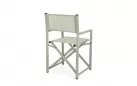 Jasnozielony składany fotel ogrodowy reżyserski aluminiowy TAYLOR bizzotto