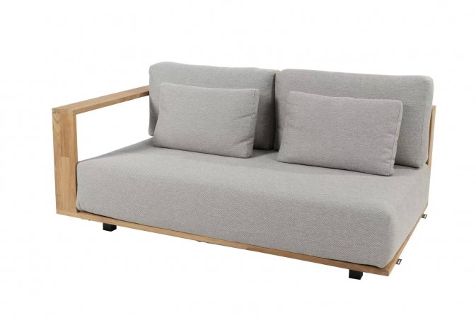 Eklsuzywny wykonany z drewna teak element podwójny do ogrodu zimowego ETERNITY 4SO