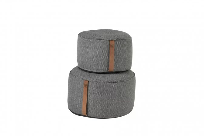 Pufy ogrodowe okrągłe Olefin PUFF