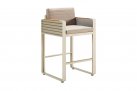 Stołek barowy beżowy z kolekcji Airport higold