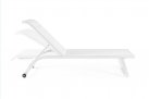 Biały leżak leżak aluminiowy lekki TAYLOR bizzotto