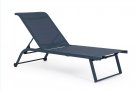 Granatowy leżak aluminiowy lekki TAYLOR bizzotto