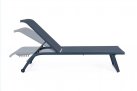 Granatowy leżak aluminiowy lekki TAYLOR bizzotto