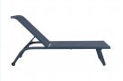 Granatowy leżak aluminiowy lekki TAYLOR bizzotto