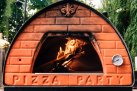 Piec do pizzy ogrodowy opalany drewnem PIZZA PARTY