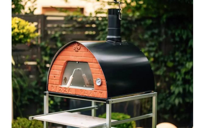 Piec do pizzy ogrodowy opalany drewnem PIZZA PARTY