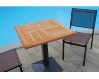 Blat do stolików kawiarnianych TEAK 70x70 cm