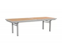 Rozkładany zestaw stołowy beżowy aluminiowy NOFI 280-340 2.0 Higold