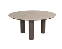 Stół ogrodowy z ceramicznym blatem ARIZONA Ø160 okrągły blat ceramiczny