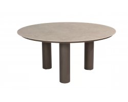 Stół ogrodowy z ceramicznym blatem ARIZONA Ø160 okrągły blat ceramiczny