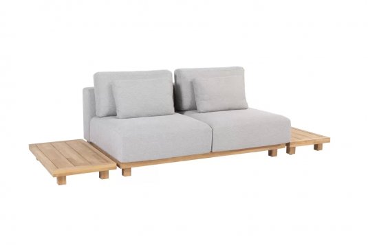 Sofa platformowa 2,5-osobowa teak PARADISO 4SO