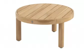 Okrągły stolik kawowy FINN Ø60 z drewna teakowego