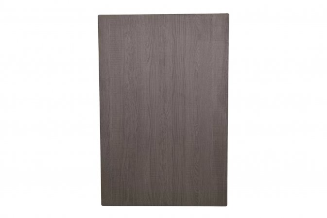 Prostokątny blat do ogródków kawiarnianych ISOTOP 120x80 cm ciemny dąb